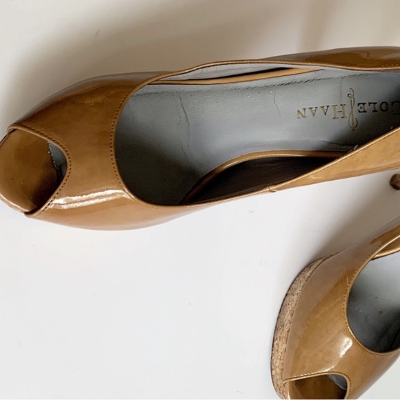Cole Haan Peeptoe 5” Pumps - Picture 3 of 4